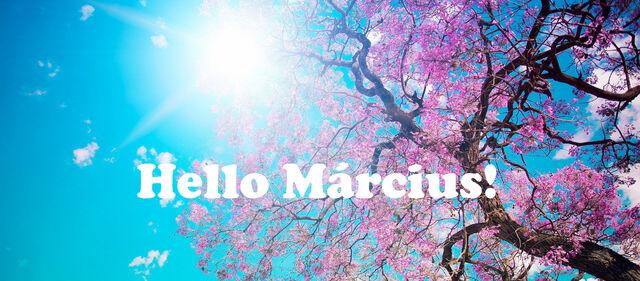 Hello március!