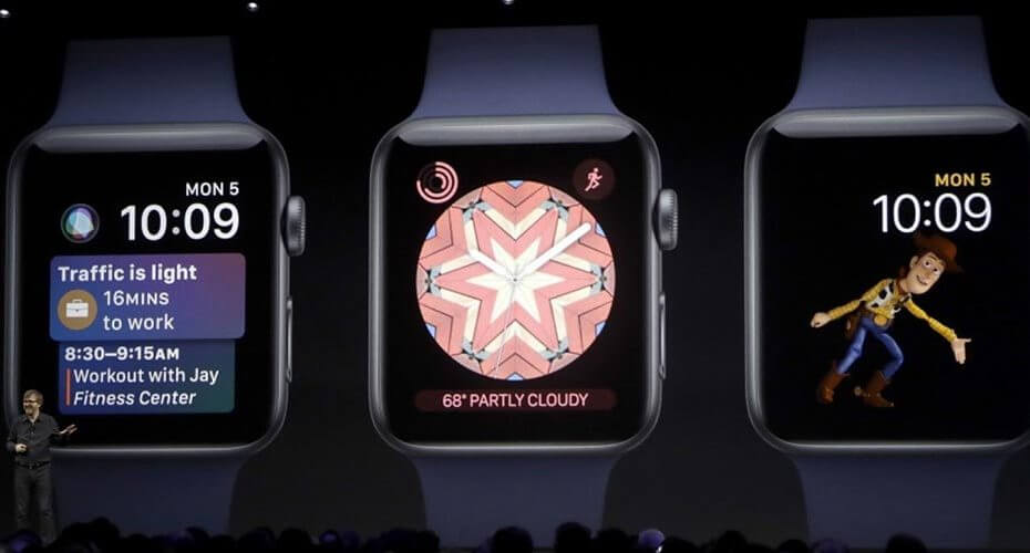 Apple okosóra - Apple watch OS4