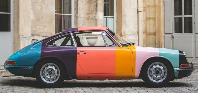 Paul Smith csíkosra fazonírozták ezt az 1965-ös Porsche 911-et