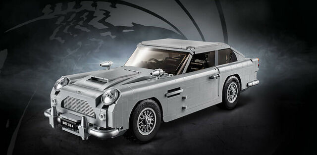 Mostantól a tied lehet James Bond Aston Martin DB5-öse - Legoból