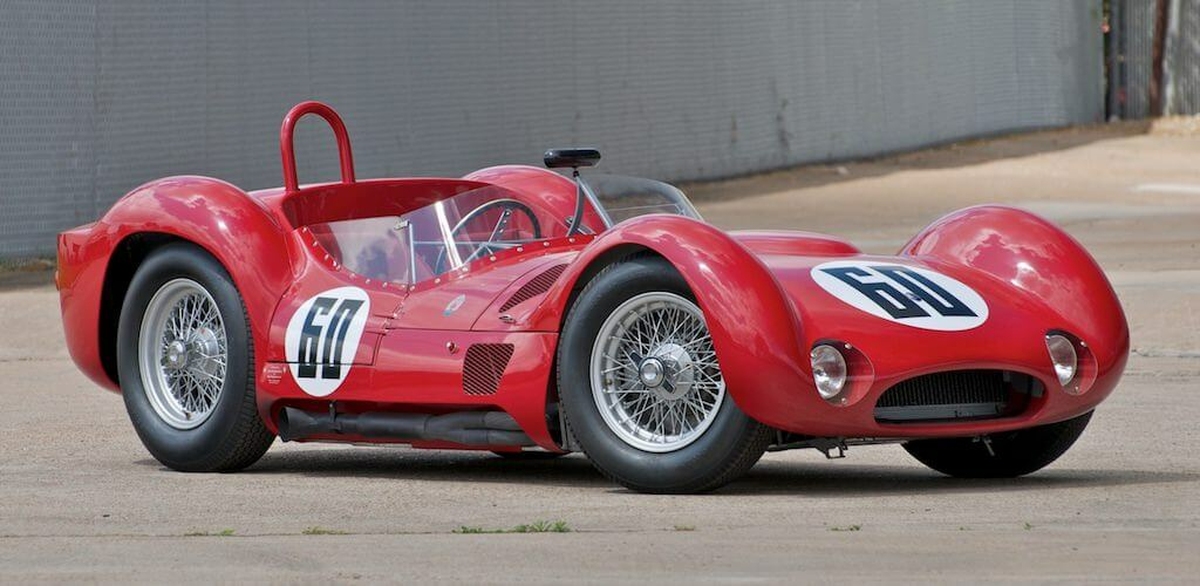 Újjáépített Maserati Birdcage kerül kalapács alá a hétvégén