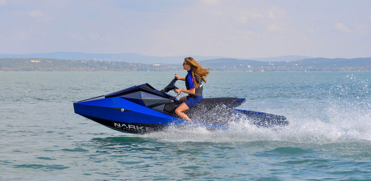 Narke Electrojet: előrendelhető a Balatonon fejlesztett elektromos jetski