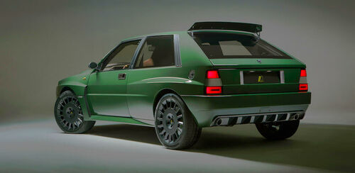 Lancia Delta Futurista - elkészült az Integrale modern változata