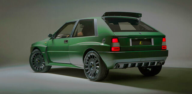 Lancia Delta Futurista - elkészült az Integrale modern változata