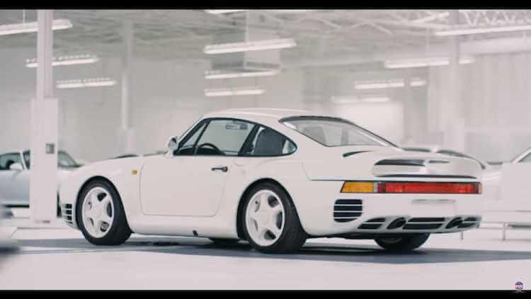White Porsche Collection