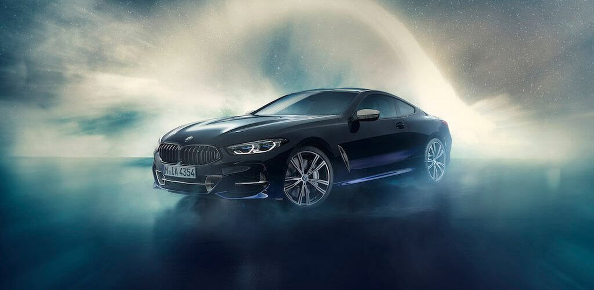 Valódi meteorit darabok díszítik a BMW M850i Night Sky-t