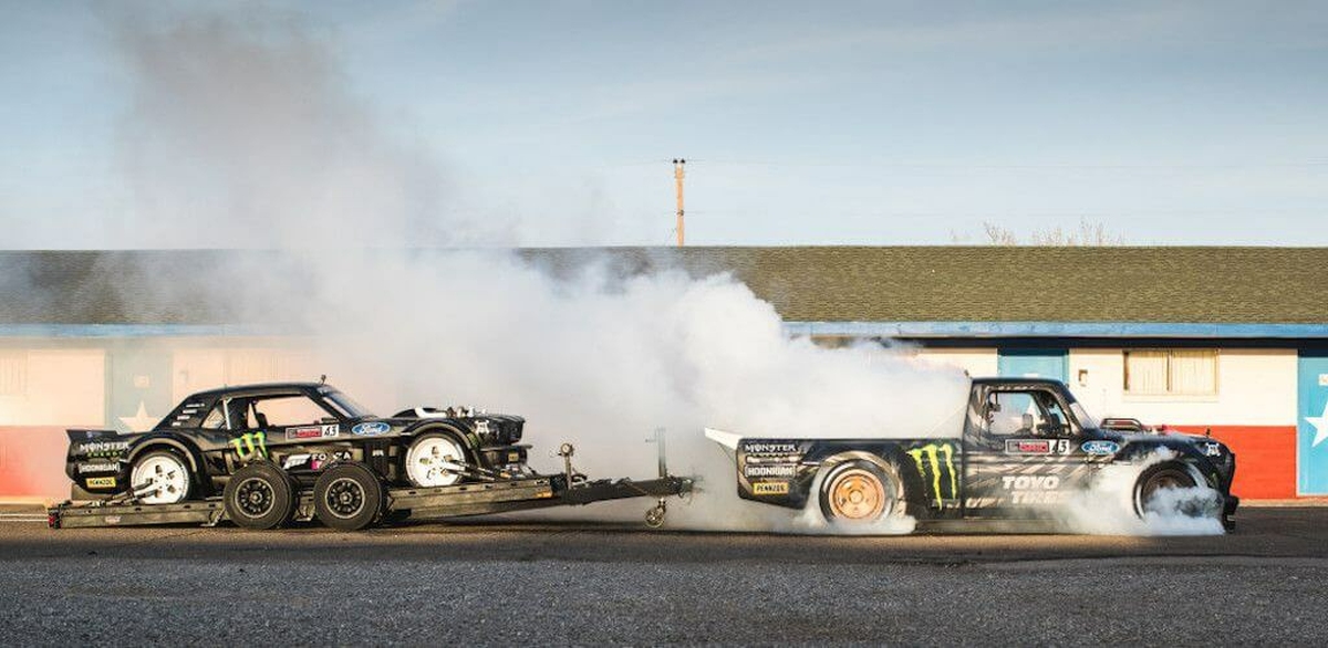 A Fordnál rekordméretű alkatrészt nyomtattak Ken Block pickupjához