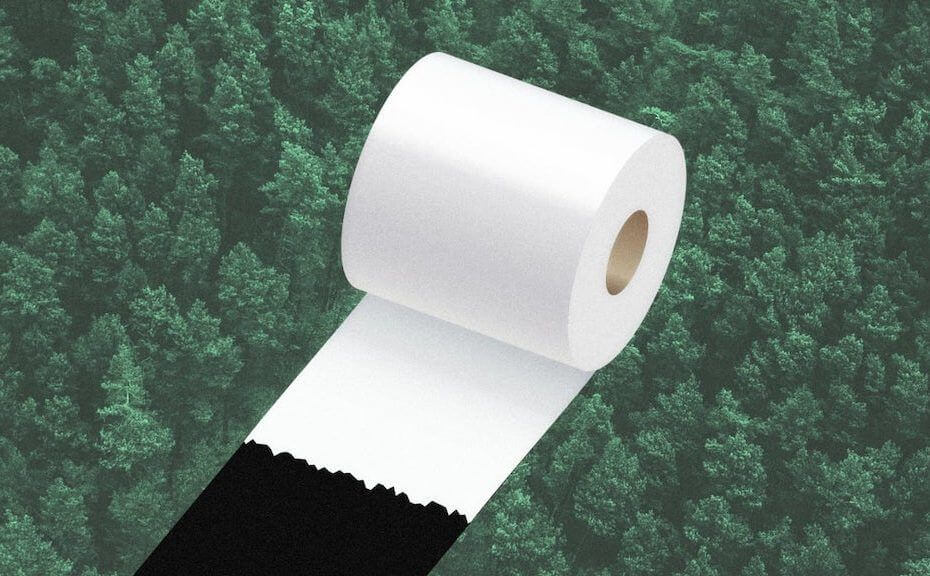 Fenntarthatóság - WC papír