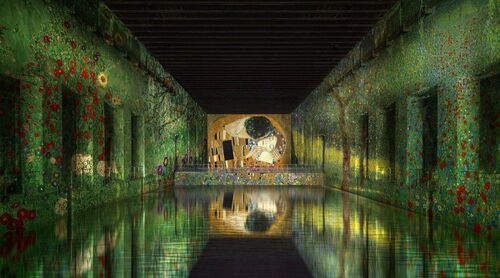 Pazar Klimt kiállítással nyílik meg a világ legnagyobb digitális művészeti központja