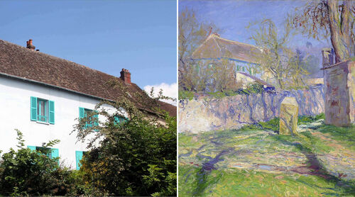 Az Airbnb-n kiadó Claude Monet egykori háza Giverny-ben