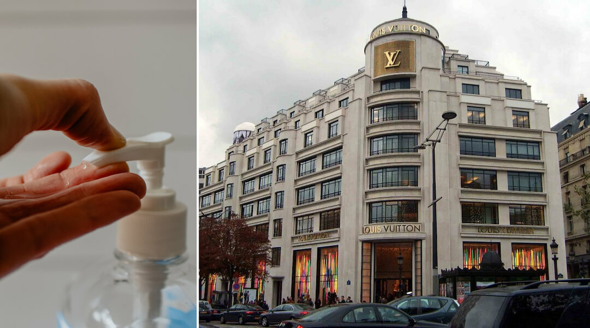 Egy autógyár arcmaszkot, a Louis Vuitton kézfertőtlenítőt gyárt