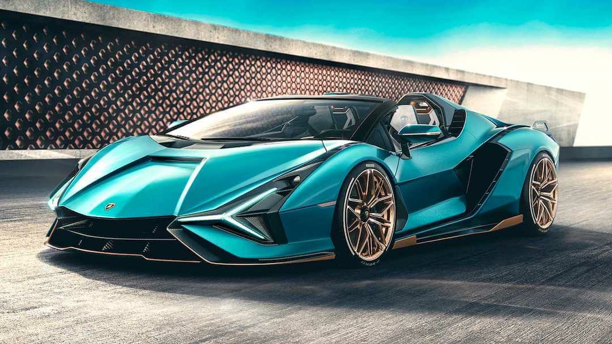 Hibrid szupersportkocsi tető nélkül: bemutatták a Lamborghini Sián Roadstert