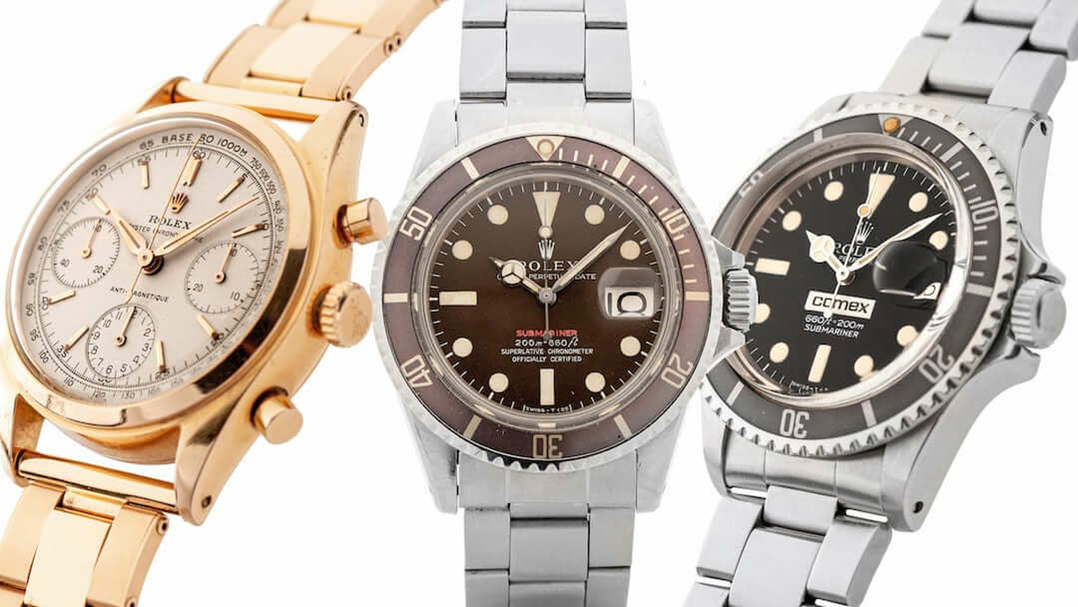 Egyetlen aukción három vintage Rolex is rekordáron kelt el