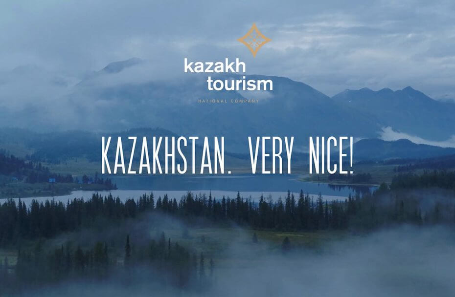 Kazakhstan. Very nice. Borat.