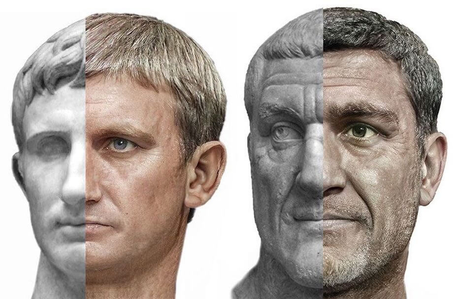Voshert - portré - római császárok