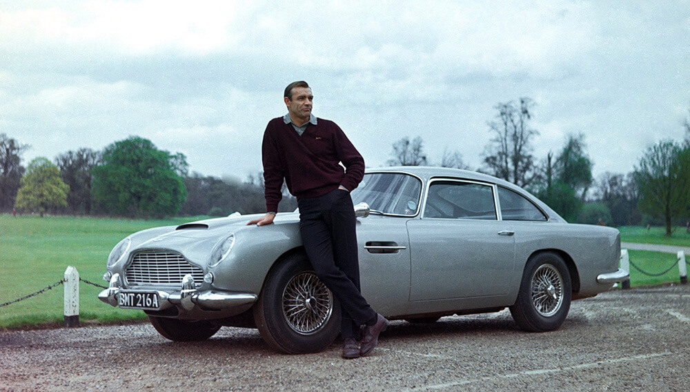Sean Connery - James Bond - autó - 03