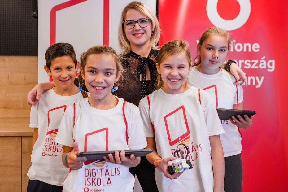 digitális iskola program - Vodafone