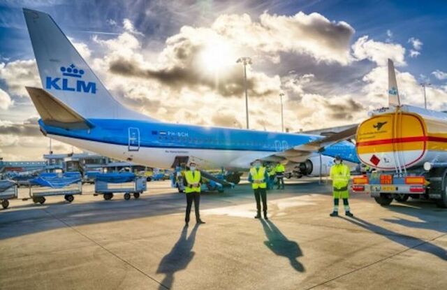 A KLM elindította a világ első szintetikus kerozinnal hajtott utasszállító járatát