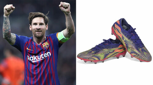 Elárverezik a cipőt, amiben Lionel Messi a rekorder 644. gólját lőtte