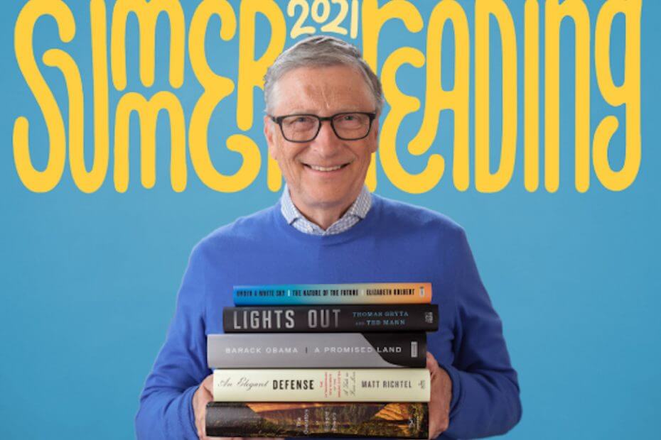Bill Gates - nyári könyvajánló - 2021