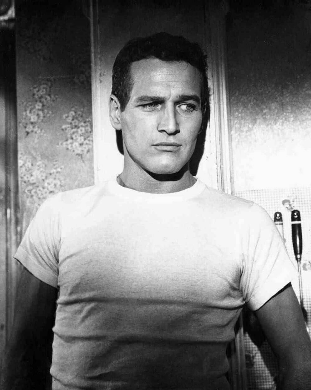 Fehér póló - Paul Newman
