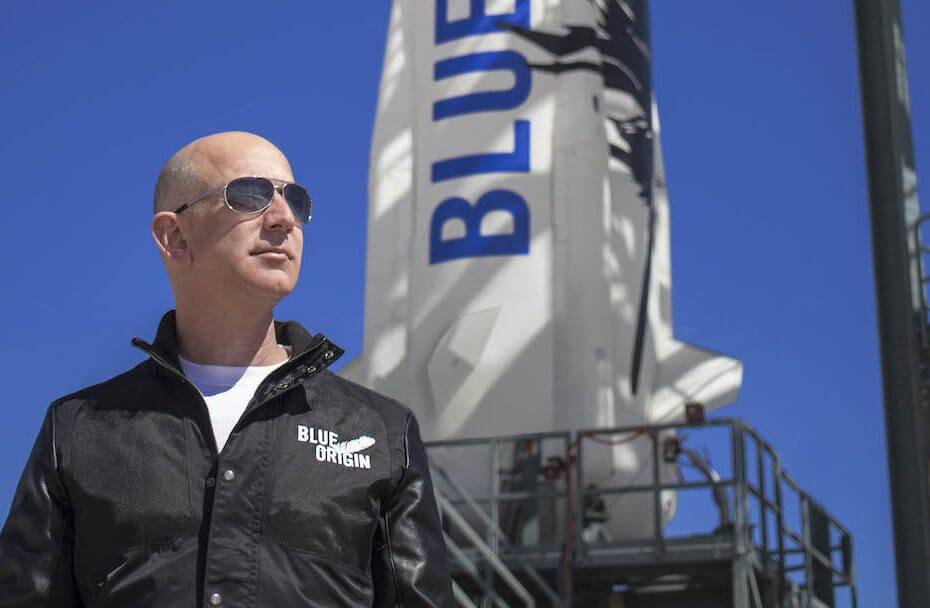 Jeff Bezos - Blue Origin - kockázat