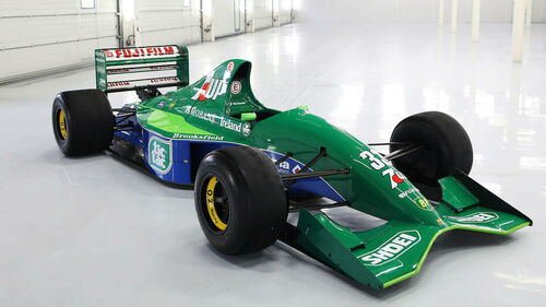 1,25 millió fontért most bárki megveheti Michael Schumacher első Forma-1-es autóját