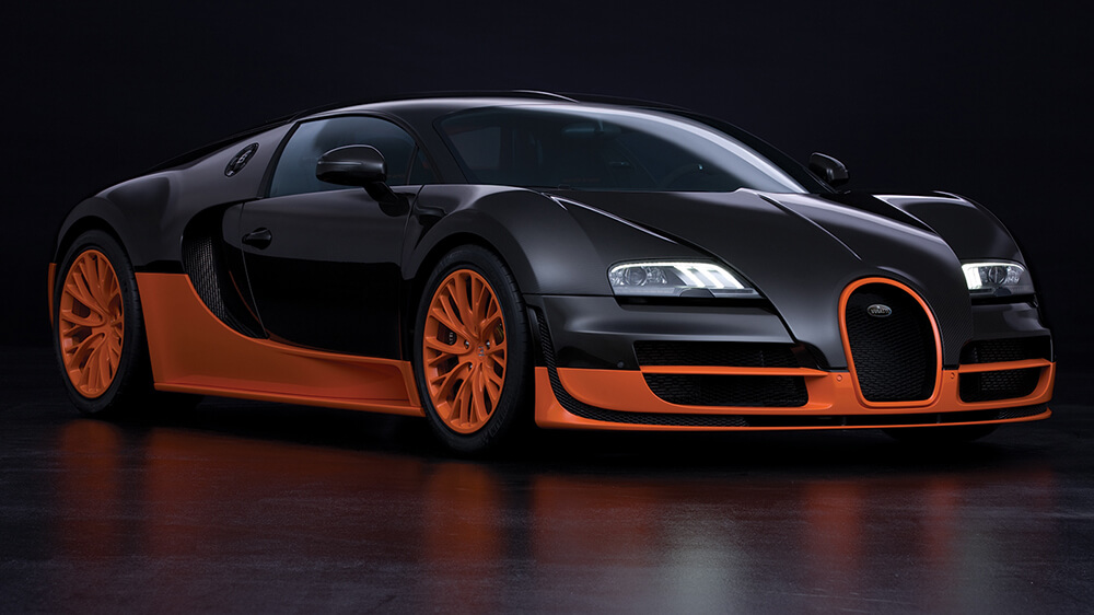 Bugatti Veyron Super Sport - a világ leggyorsabb autói