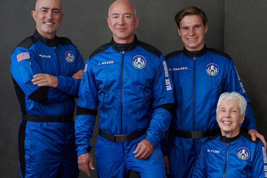 Jeff Bezos - Blue Origin - első út