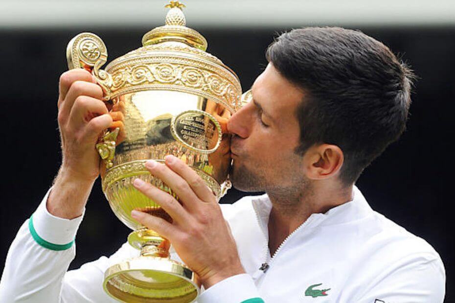 Novak Djokovic - Wimbledon - 2021 - győzelem