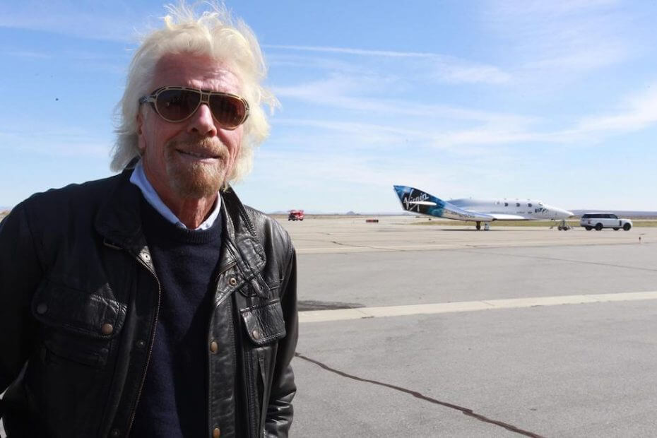 Richard Branson - Virgin Galactic - űrutazás