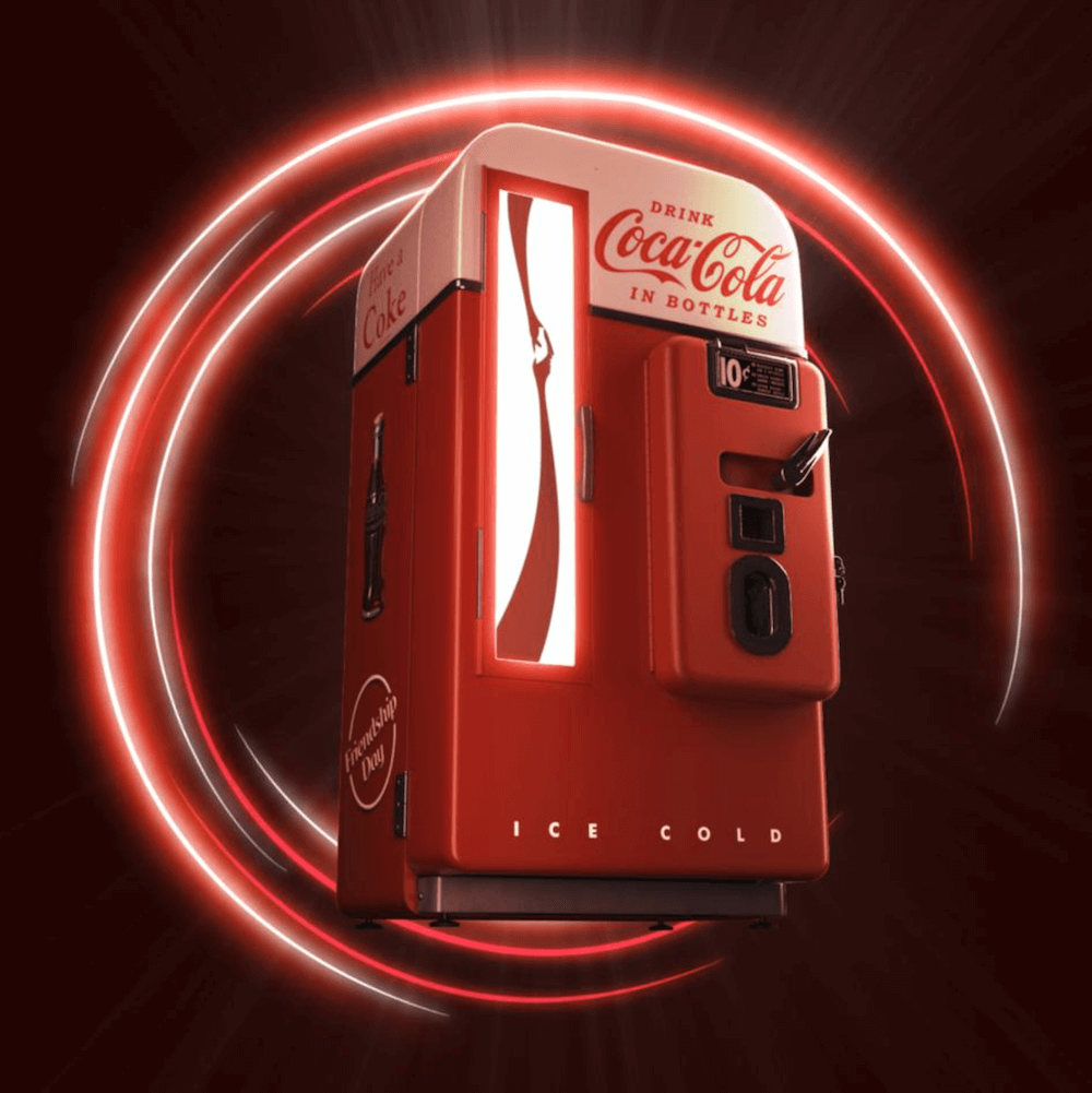 Coca - Cola - NFT - aukció - 2021