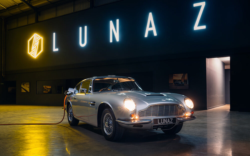 elektromos autó - elektromobilitás - Lunaz - Aston Martin