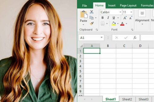 Hatszámjegyű összeget keres TikTokon a Microsoft Excel influenszer