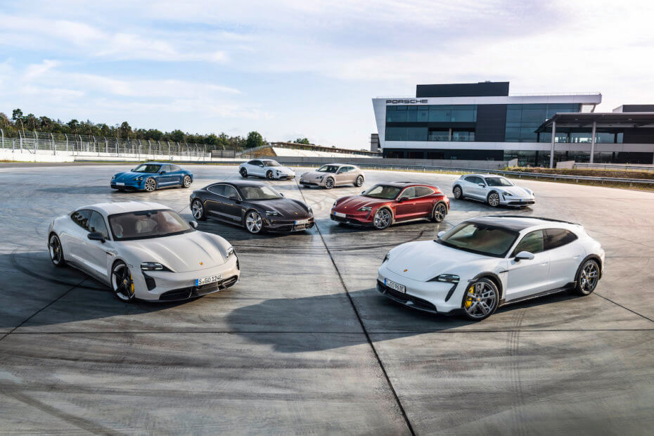 Porsche - Taycan - eladások