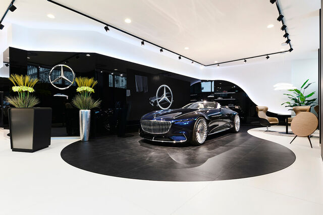 A Matild-palotában nyitott luxus Mercedes-Benz szalont a Pappas Auto