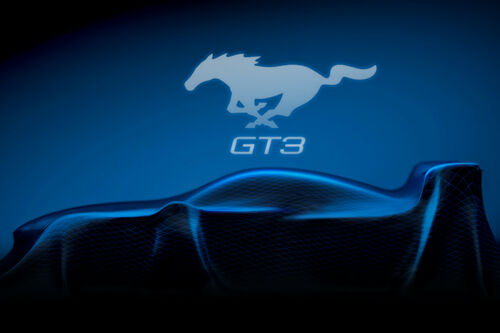 Versenyzésre született: 2024-ben érkezik az új Ford Mustang GT3 versenyautó
