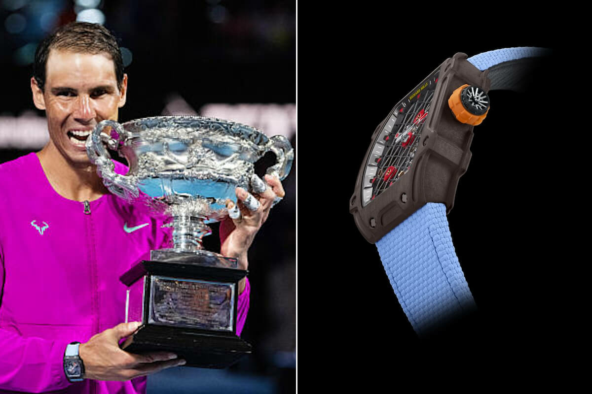 Nadal 1 millió dolláros Richard Mille órája már két Grand Slamen is szerencsét hozott