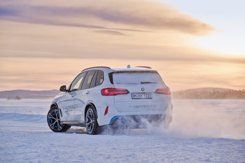 BMW iX5 Hydrogen - utolsó tesztek