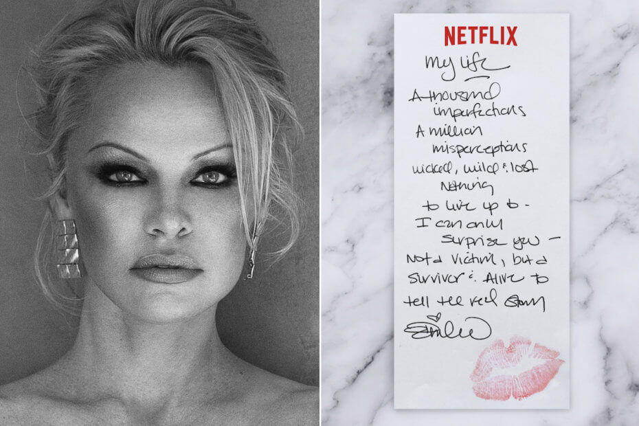 Pamela Anderson - Netflix doku