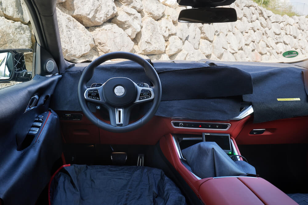 BMW XM belső