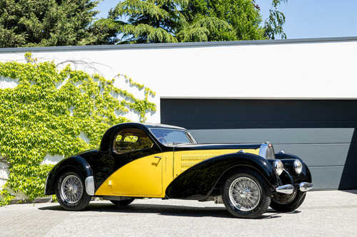 Ezzel a Bugatti Type 57C ritkasággal bármikor szívesen kocsikáznánk!