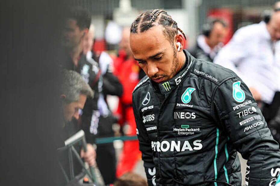 Lewis Hamilton - baleset