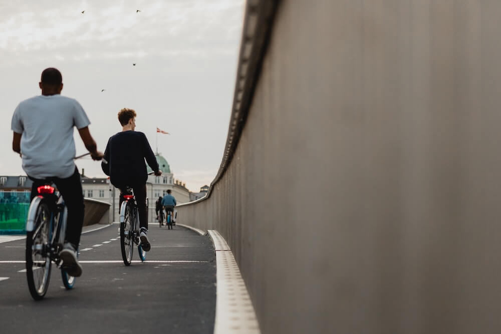 dánia - bicikli - fenntarthatóság