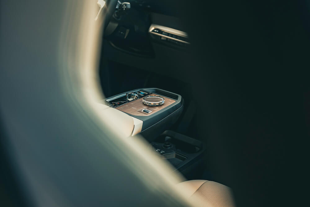 BMW iX M60 részletek - belső tér