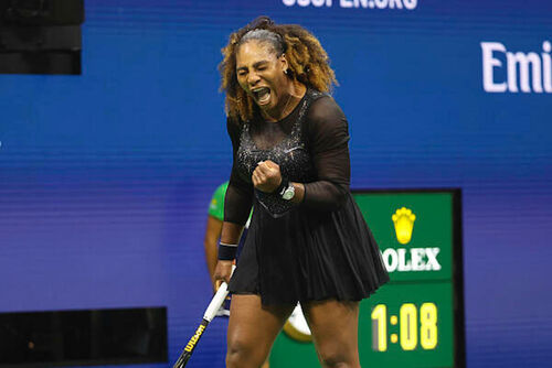 Serena Williams nem csak teljesítményével sokkolta a világot