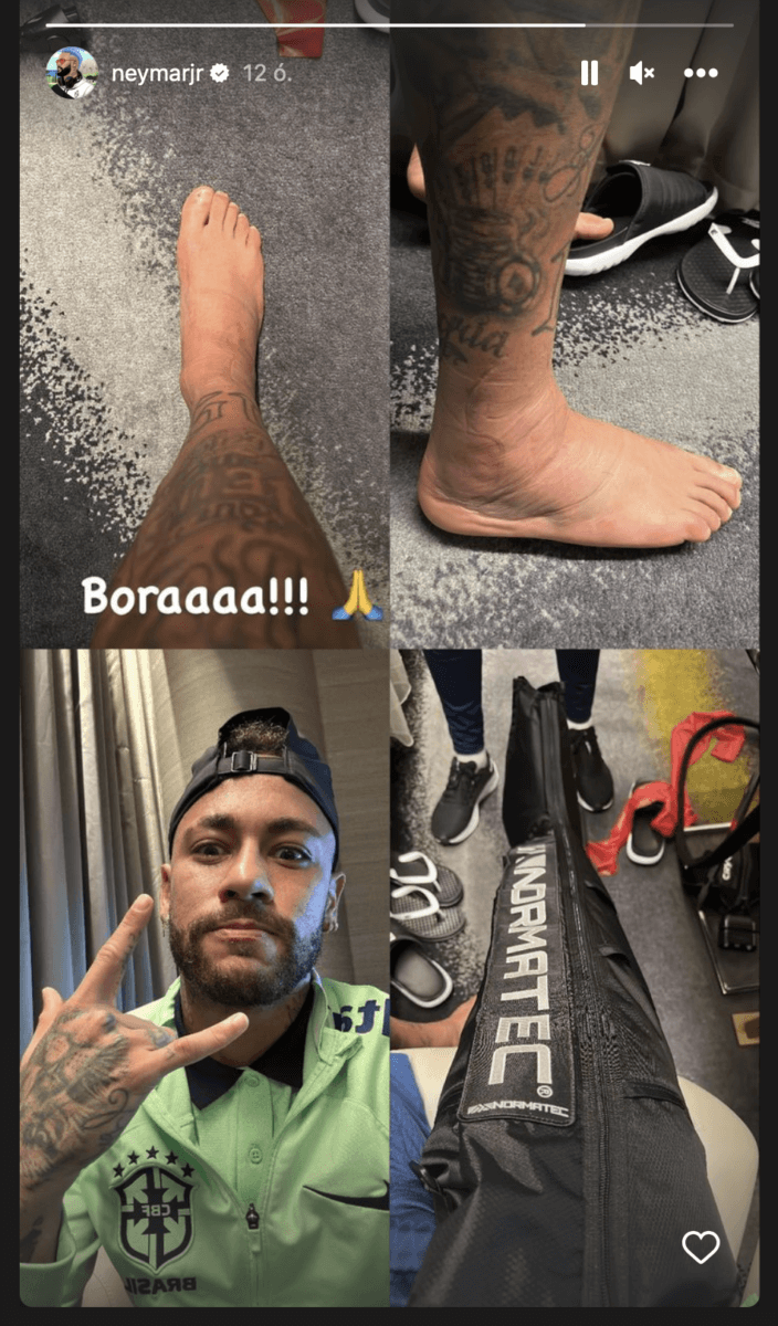 Neymar - sérülés - katari vb