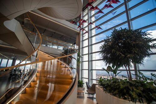 Mol-székház: Magyarország legmagasabb, legmodernebb irodaháza képekben