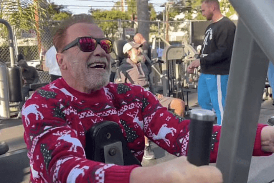 Schwarzenegger - edzés - karácsony
