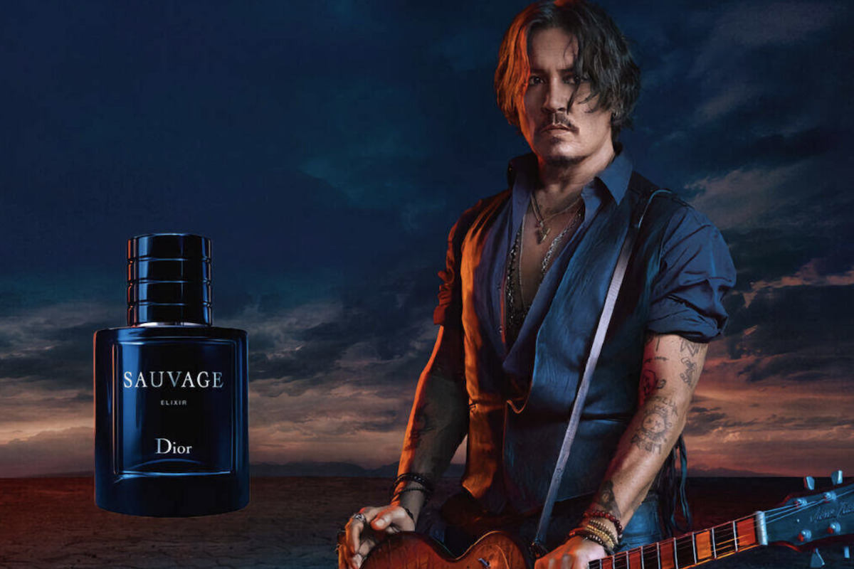 Johnny Depp - Dior - üzlet - stílus - férfi parfüm - online férfimagazin
